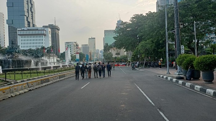 Aksi 'Geruduk MK' di Patung Kuda, Polisi Siapkan Rekayasa Lalin