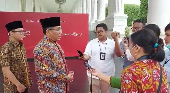 Bertemu Jokowi, Ketua Umum PBNU Bahas Formula Perdamaian Dunia