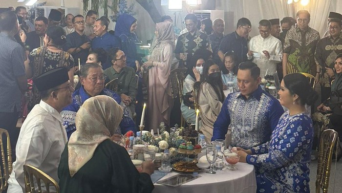 Demokrat Gelar Open House, Anies Hadir Duduk Sebelah SBY