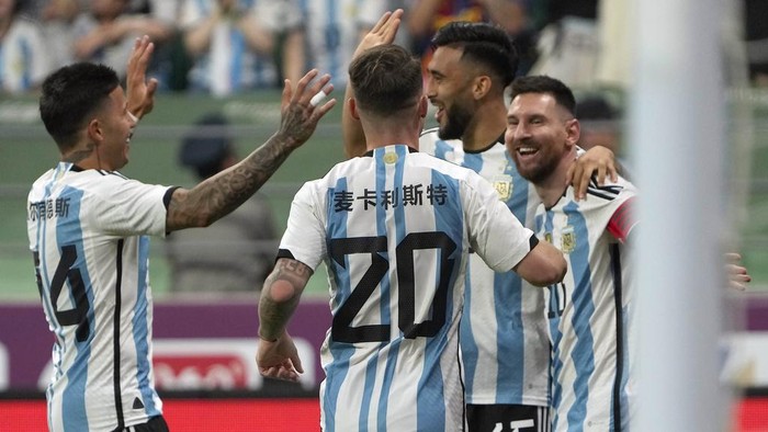 Timnas Argentina OTW ke Jakarta, Ini Daftar 24 Pemain yang Dibawa