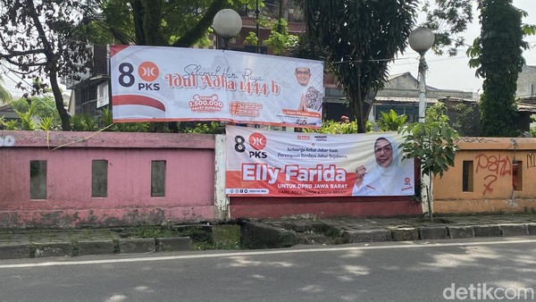 Depok Akan Tertibkan Atribut Partai, Spanduk Kampanye Istri Walkot Disorot