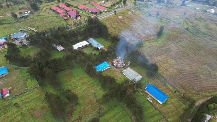 Perpustakaan SMAN 1 Ilaga di Puncak Papua Tengah Dibakar KKB