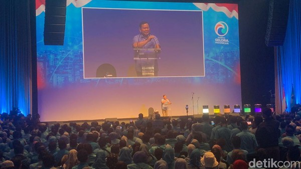 Prabowo Hampir Lupa Sapa PSI di Deklarasi Gelora: Jadi Grogi Saya