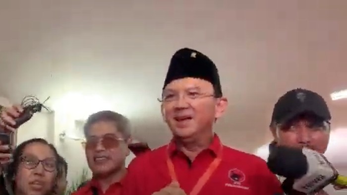 Ahok soal Jokowi Absen HUT PDIP: Saya Nggak Ada WA Beliau