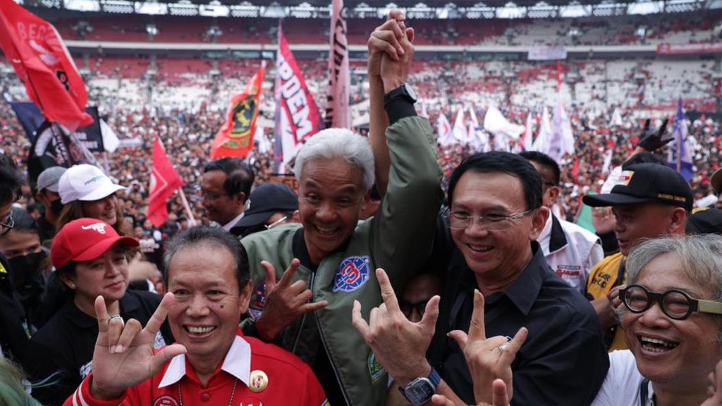 Ganjar dukung Ahok maju di Pilkada Jakarta 2024