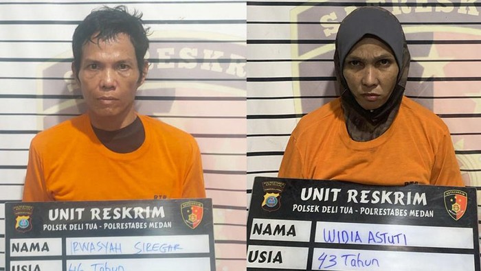 Pasutri di Medan Nekat Curi Becak Motor Tetangga Demi Bayar Kontrakan