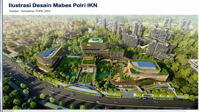 Kantor Mabes Polri di IKN Bak Megahnya Hotel Nusa Dua Bali, kata RK