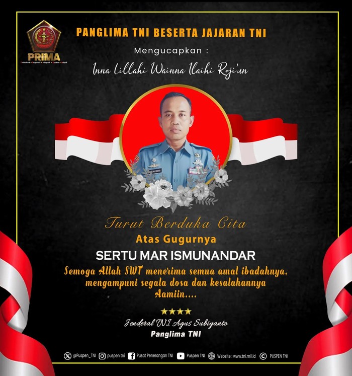 Prajurit Marinir Gugur Ditembak KKB di Puncak Jaya Papua
