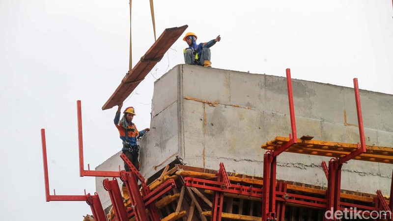 Progres Terkini Pembangunan LRT Velodrome-Manggarai