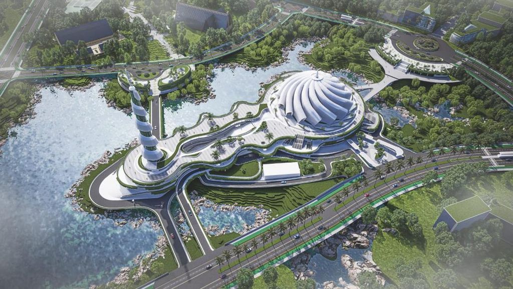Selain Masjid, Sederet Rumah Ibadah Bakal Dibangun di IKN Tahun Depan