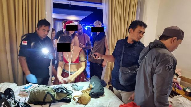 Pesta Seks Bule-bule di Canggu Berkedok Acara Natal dan Tahun Baru