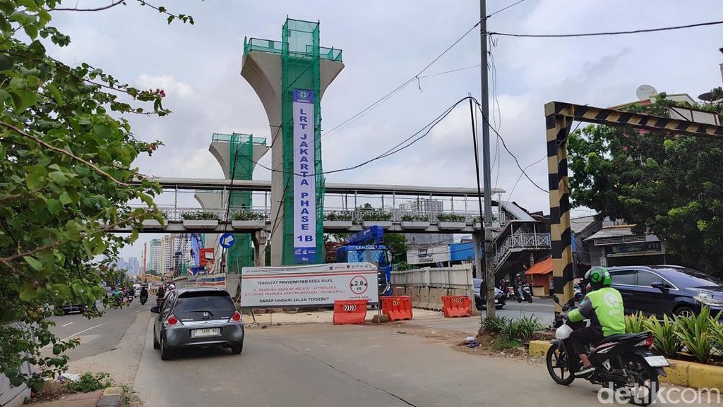 Begini Kabar Terbaru Proyek LRT Jakarta Fase 1B Velodrome-Manggarai