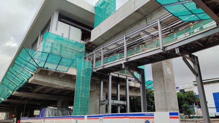 Begini Kabar Terbaru Proyek LRT Jakarta Fase 1B Velodrome-Manggarai