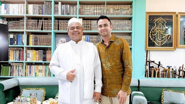 Raffi Ahmad Temui Habib Rizieq, Bahas Pembinaan Generasi Muda