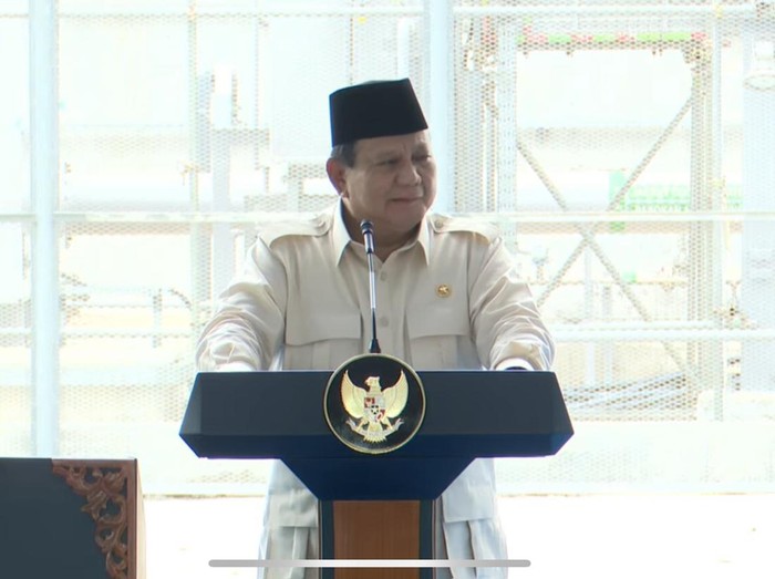 Resmikan Pabrik Emas Freeport di Gresik, Prabowo: Ini Terbesar di Dunia