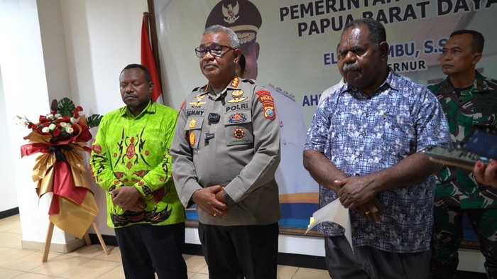 Viral Petinggi NRFPB Datangi Polda-Kantor Gubernur Serukan Papua Merdeka