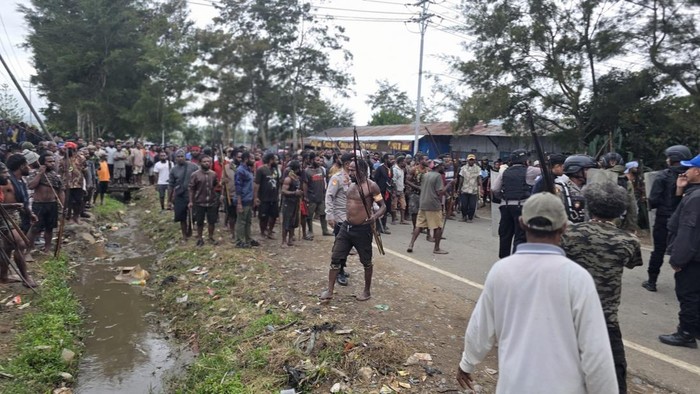 2 Kelompok Jemaat Gereja di Wamena Bentrok Dipicu Jadwal Ibadah
