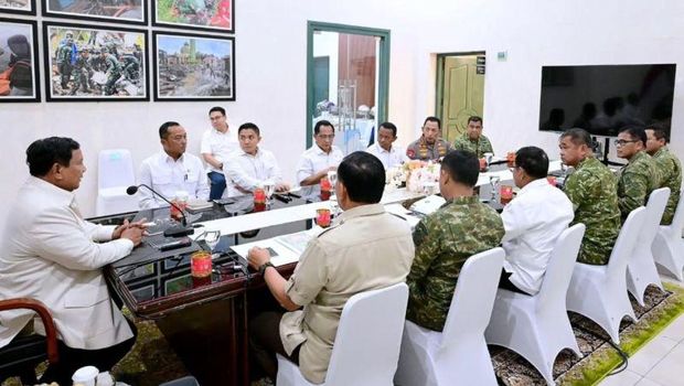 Prabowo dan Gibran Tinjau Lokasi Bencana Sumatra