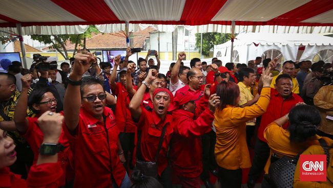 Massa PDIP Marah di Kantor Radar Bogor, Staf Dipukul