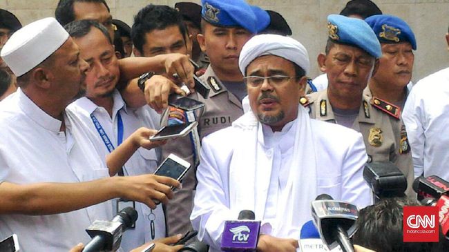 Prabowo Kembali Janji Jemput Habib Rizieq Jika Terpilih Presiden