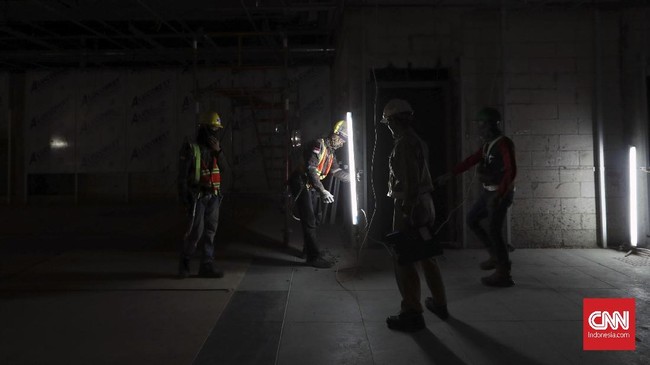 FOTO: Pembangunan Konstruksi MRT Capai 80 Persen