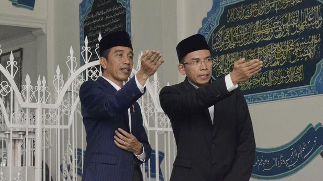 Jokowi: Dukungan TGB Rasionaltas yang Wajar 