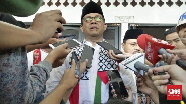 Kesal Pada Trump, Anies Total Dukung Jokowi soal Yerusalem