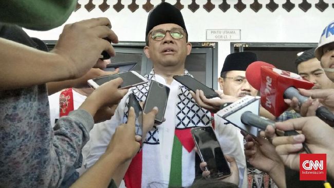 Kesal Pada Trump, Anies Total Dukung Jokowi soal Yerusalem 