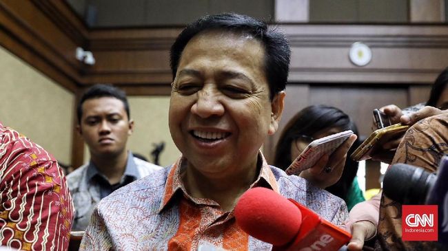 Setnov Kaget Kader Golkar Kembali Jadi Tersangka di KPK