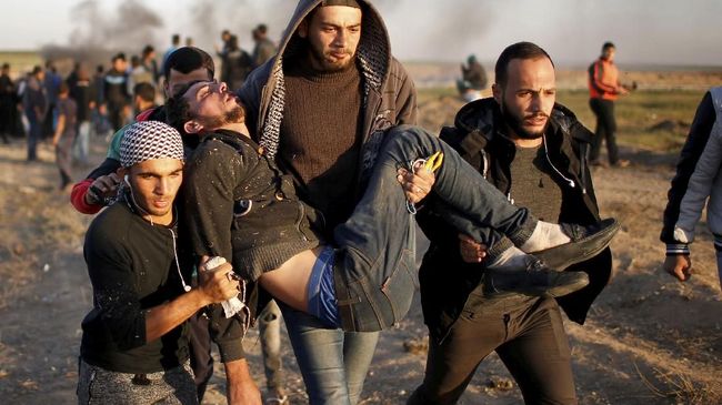 Israel Tembak Mati 2 Warga Palestina saat Aksi 'Jumat Api'