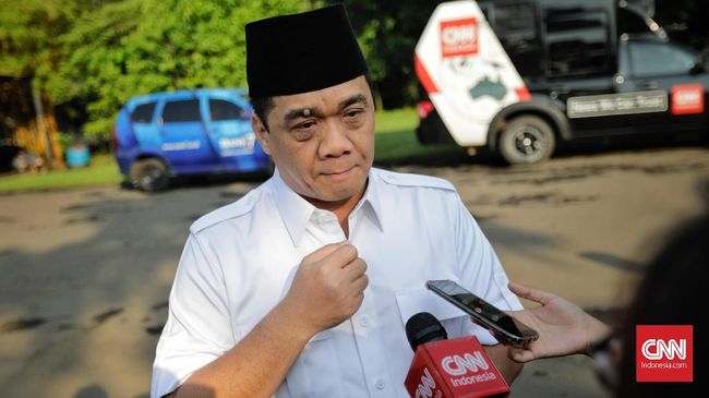 Gandeng Ma'ruf Amin, Gerindra Sebut Jokowi Tak Percaya Diri 