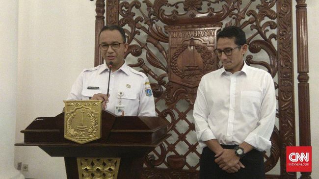 Anies Minta Sandi Tak Bicara soal Reklamasi