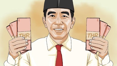 THR PNS Cari 100%, Terbesar Ada yang Terima Rp 123 Juta