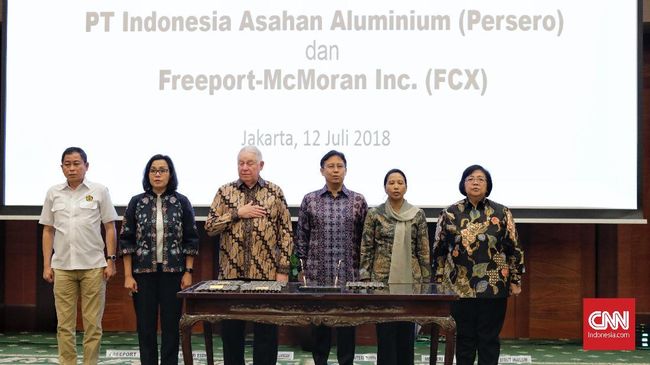 Kesepakatan Awal Divestasi Freeport Masih Lemah di Mata Hukum