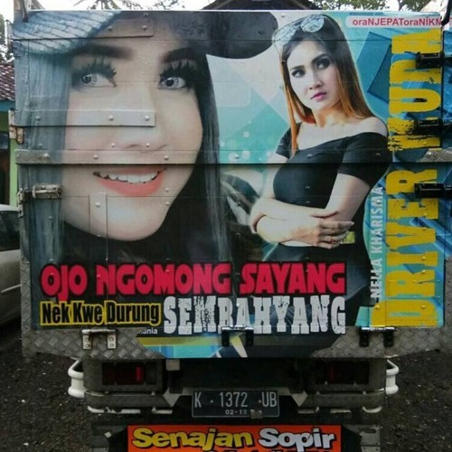 Saat 13 Wajah Artis Indonesia Jadi Lukisan Truk, Kocak Tapi Sarat Makna