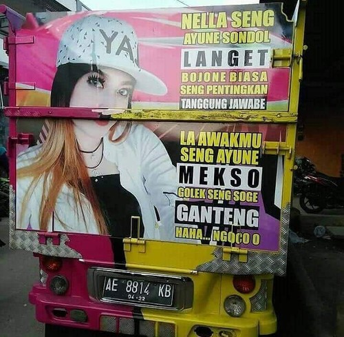 Saat 13 Wajah Artis Indonesia Jadi Lukisan Truk, Kocak Tapi Sarat Makna