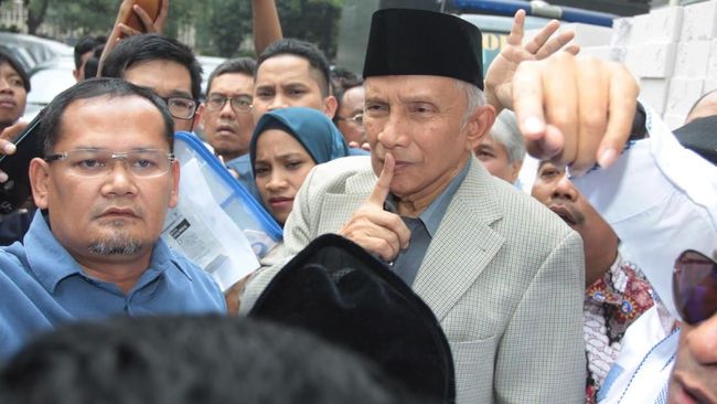 Amien Rais Akan Jewer Haedar Nasir soal Sikap di Pilpres