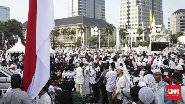 Kecuali Demokrat, Parpol Pengusung Prabowo Hadir di Reuni 212