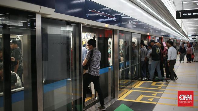  Diubah, Tarif MRT Ditetapkan Maksimal Rp14 Ribu 