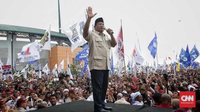 Teriakan 'Prabowo Presiden' Bergemuruh di 'Kandang Banteng'