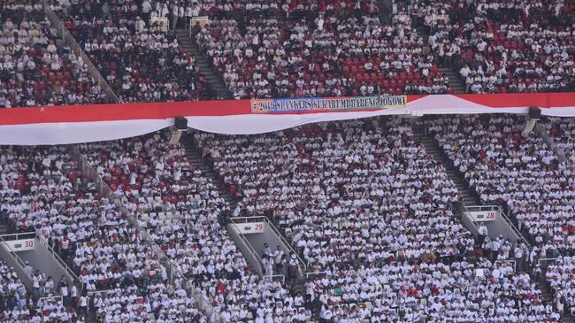'Satu Sah' dan 'Tak Ada Sandi' Saat Kampanye Jokowi di GBK