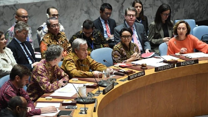 Bela Palestina Mati-matian, RI Lakukan Ini di PBB