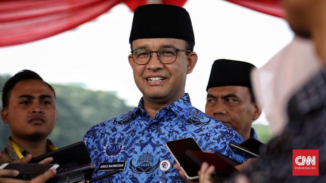 Anies soal Bambu Getah Getih: Kalau Besi Impor dari Tiongkok