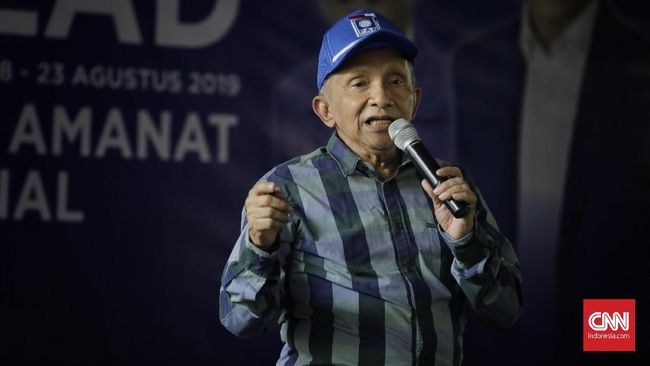 Amien Rais: Ketum Bisiki Saya, PAN Pasti Tak Ikut Kabinet