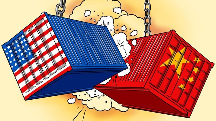 China Vs AS Memanas, RI Pilih Mana? Ini Kata Menteri Jokowi!
