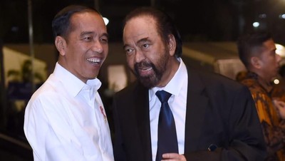 Jokowi Rapat dengan Ketum Parpol Jelang Reshuffle, NasDem Tak Diundang