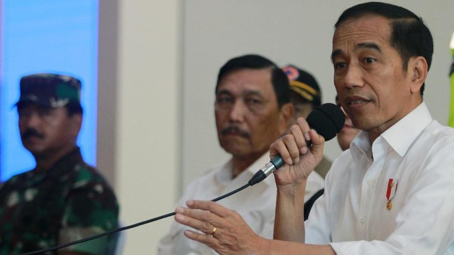 Jokowi Tunjuk Luhut Jadi Ketua Satgas Hilirisasi RI-Papua Nugini
