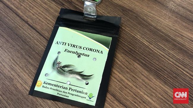 Mentan Klaim Kalung Kayu Putih Ampuh Lawan Virus Corona