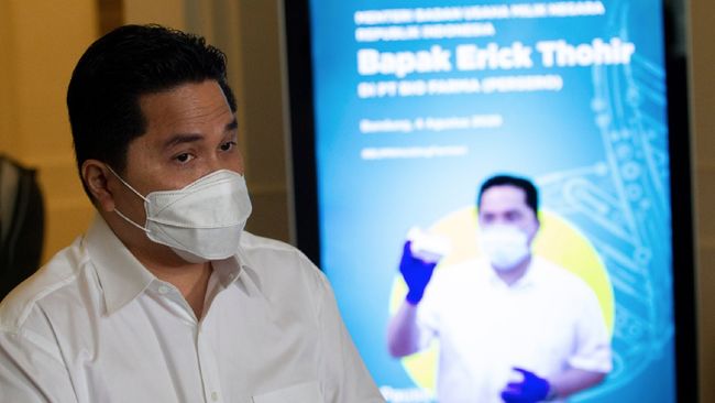 Erick Thohir: Produksi Vaksin Merah Putih Jalan pada 2022