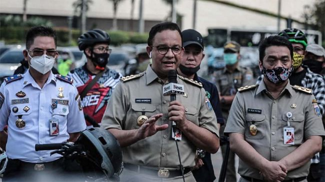 Anies Sebut Pemerintah Pusat Dukung PSBB Total DKI